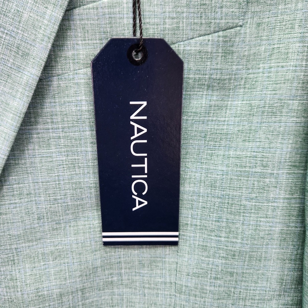 Nautica Mint Green Two-Piece Men's Suit - Picture 3 of 14